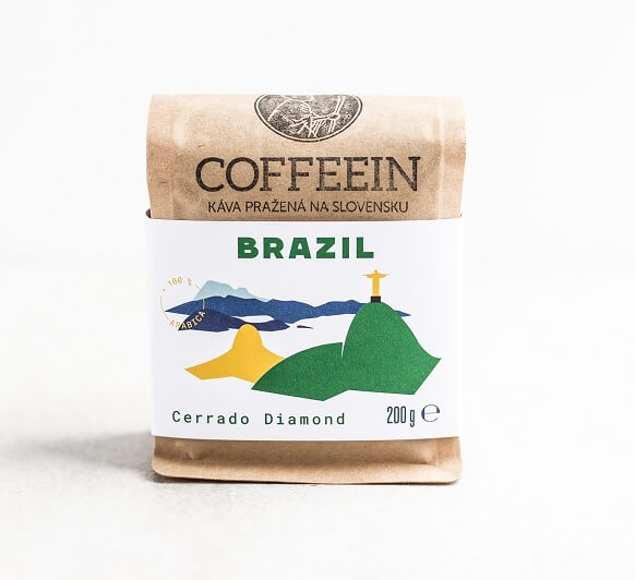 Brazil Cerrado Diamond (200g arabica szemes kávé)