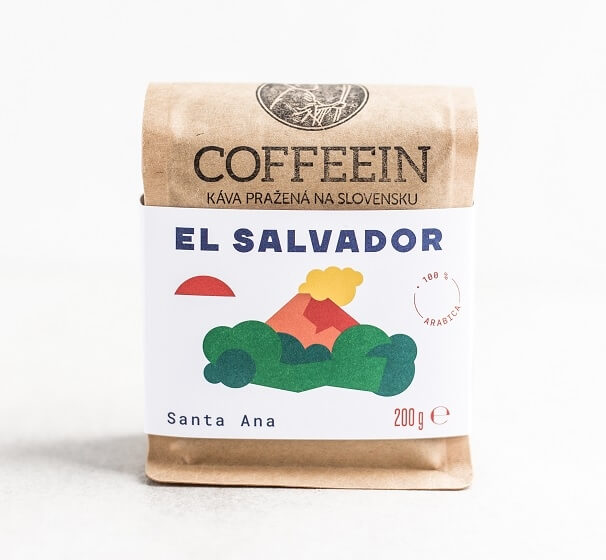 El Salvador Santa Ana (200g arabica szemes kávé)