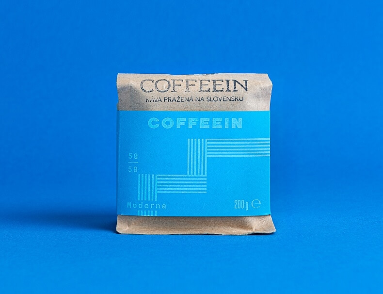 COFFEEIN Espresso Moderna – kávékeverék (200g arabica szemes kávé)