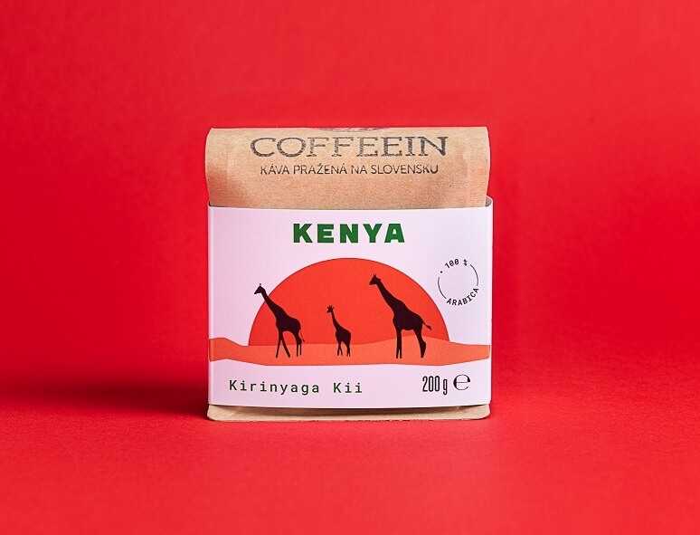 Kenya Kirinyaga Kii-világos pörkölés (200g arabica szemes kávé)