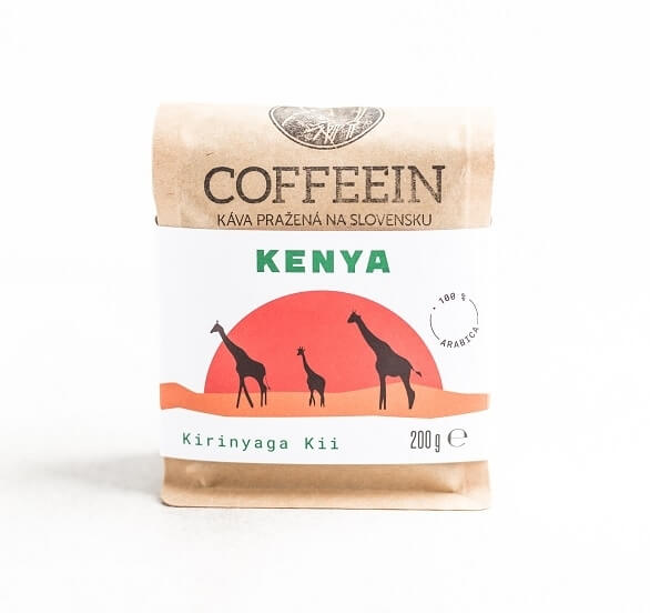 Kenya Kirinyaga Kii-világos pörkölés (200g arabica szemes kávé)