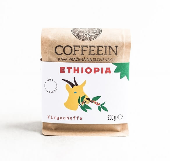 Etiopia Yirgacheffe (200 g arabica szemes kávé)