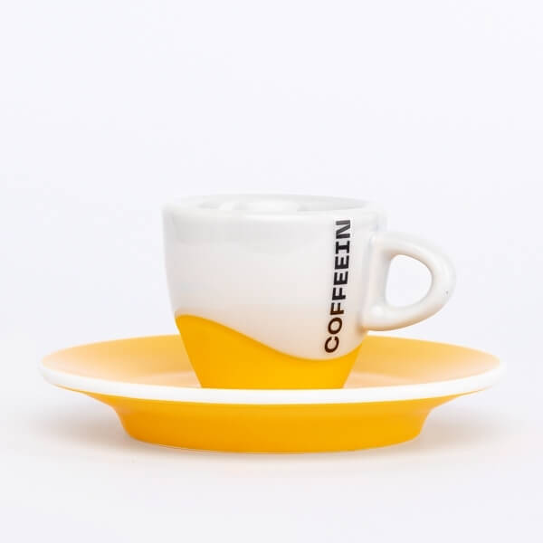 COFFEEIN eszpresszó csésze (70ml)-sárga