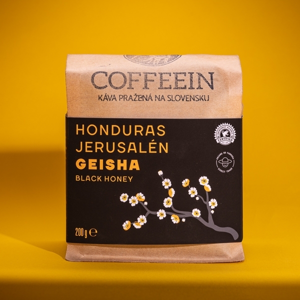 Honduras Jerusalén GEISHA HONEY-világos pörkölés(200g arabica szemes kávé)