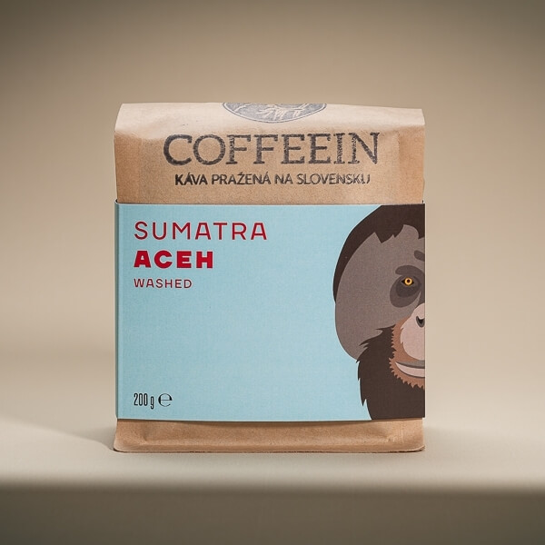 Sumatra Aceh WASHED-sötét pörkölés(200g arabica szemes kávé)