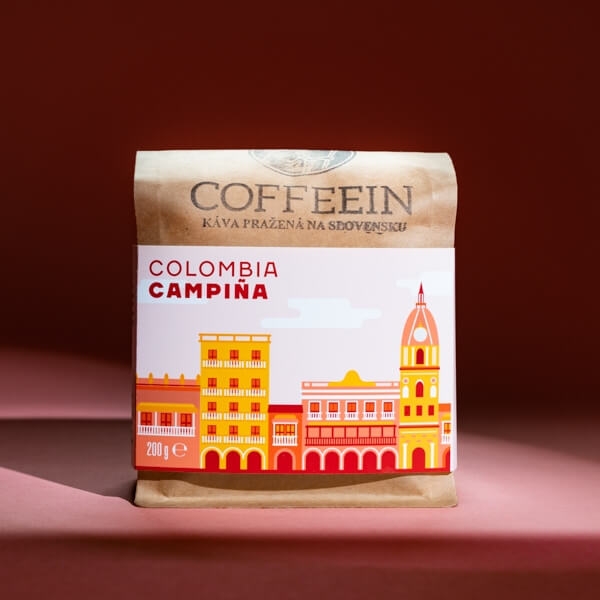 Colombia CAMPINA-világos pörkölés(200g arabica szemes kávé)