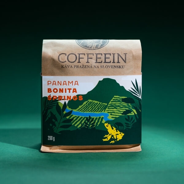 Panama Bonita Springs-világos pörkölés(200g arabica szemes kávé)